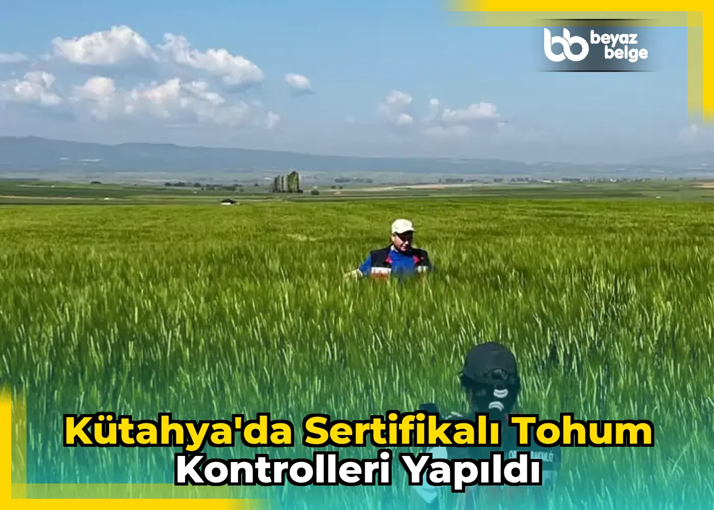 Kütahya'da Sertifikalı Tohum Kontrolleri Yapıldı