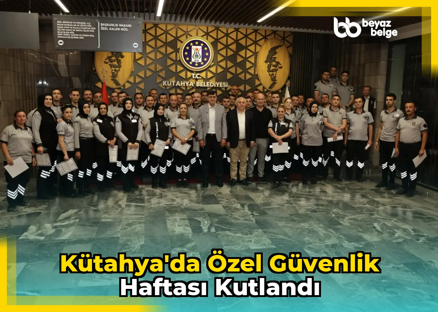 Kütahya'da Özel Güvenlik Haftası Kutlandı