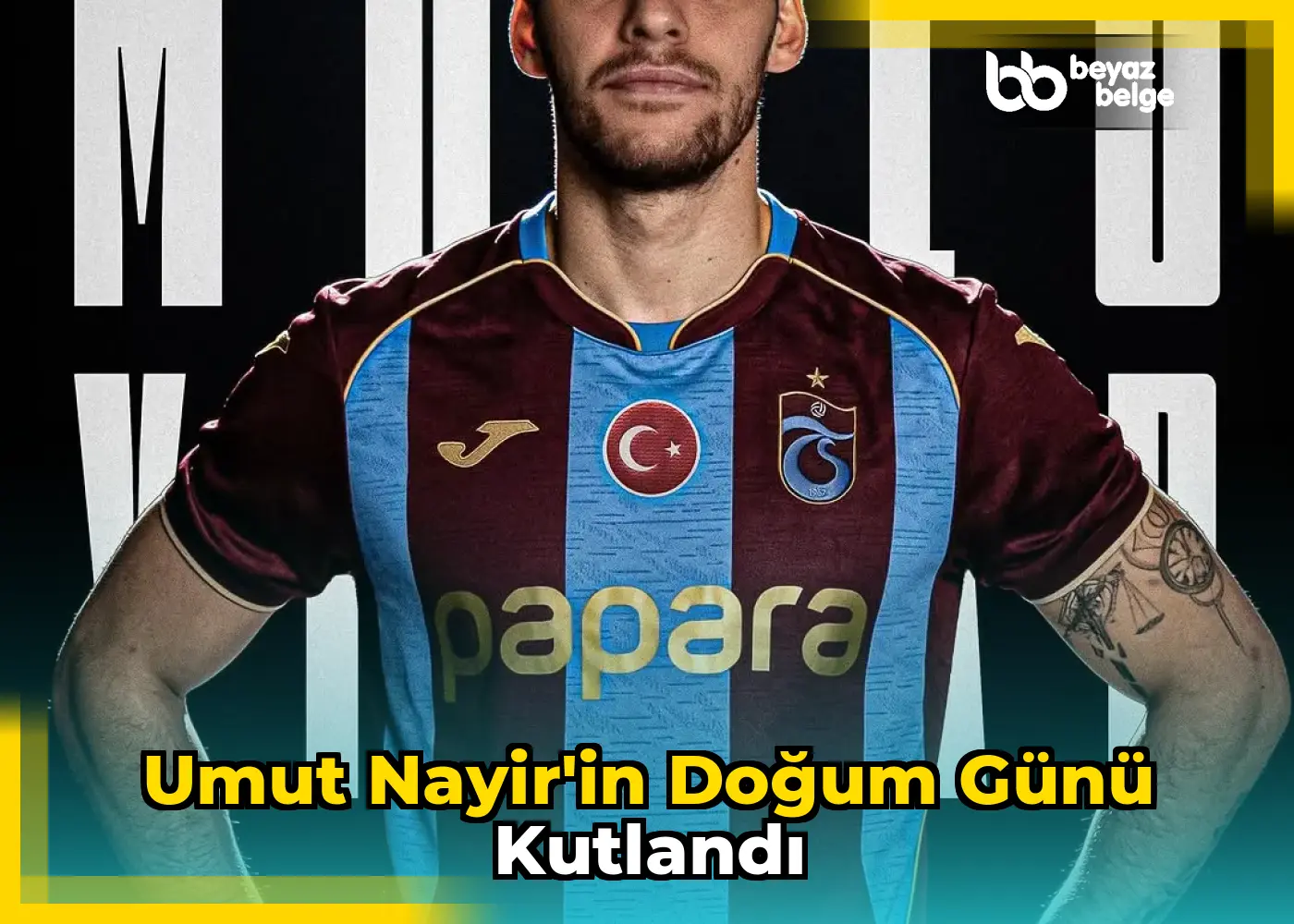 Umut Nayir'in doğum günü kutlandı