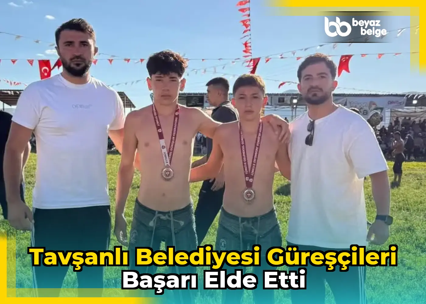 Tavşanlı Belediyesi güreşçileri başarı elde etti