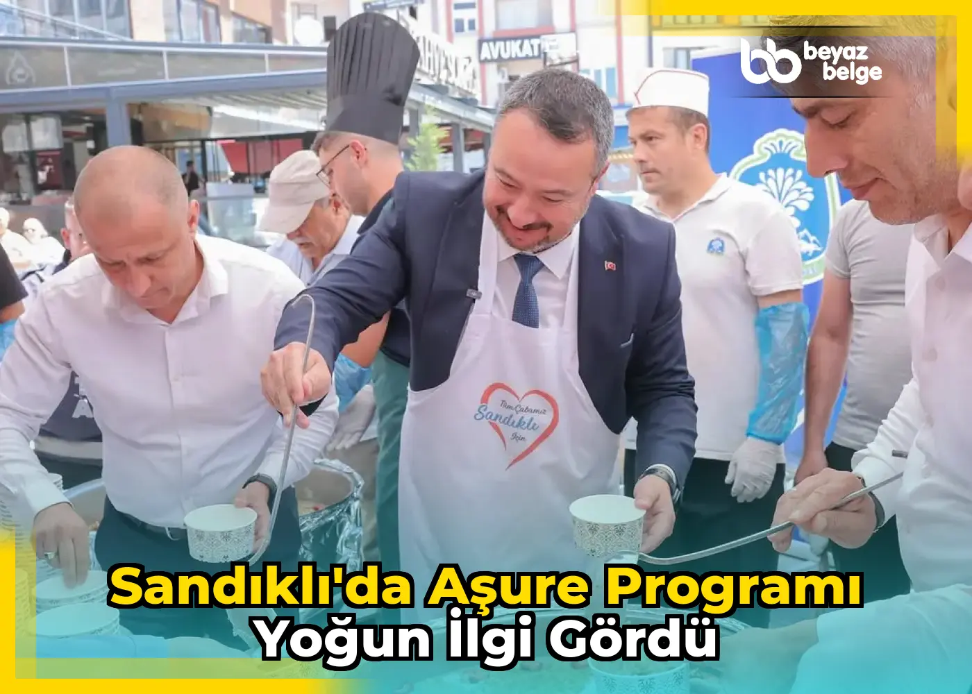 Sandıklı'da Aşure Programı Yoğun İlgi Gördü