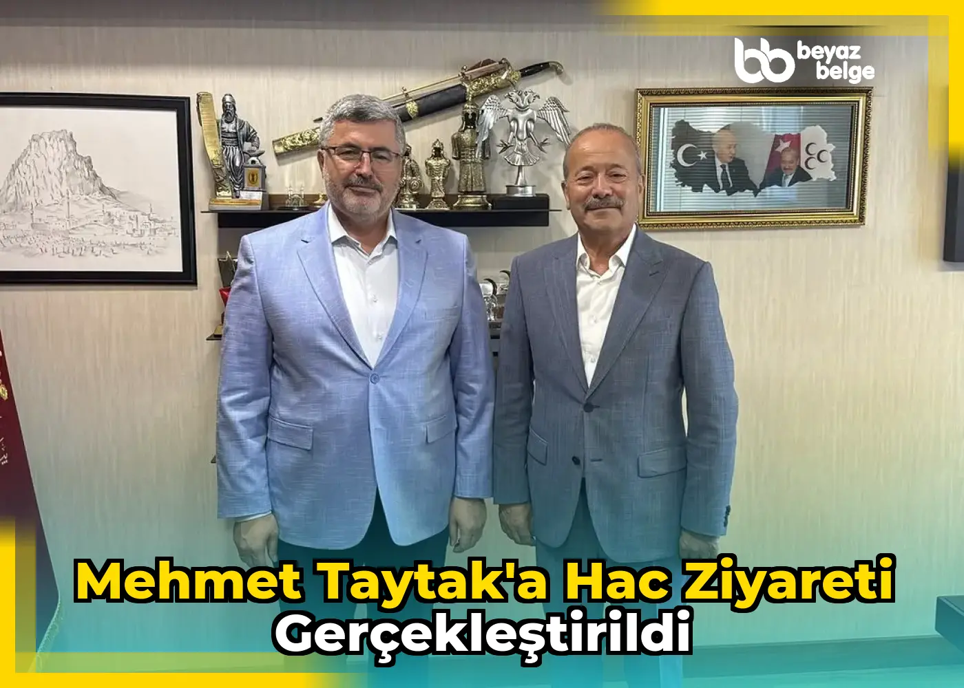Mehmet Taytak'a hac ziyareti gerçekleştirildi