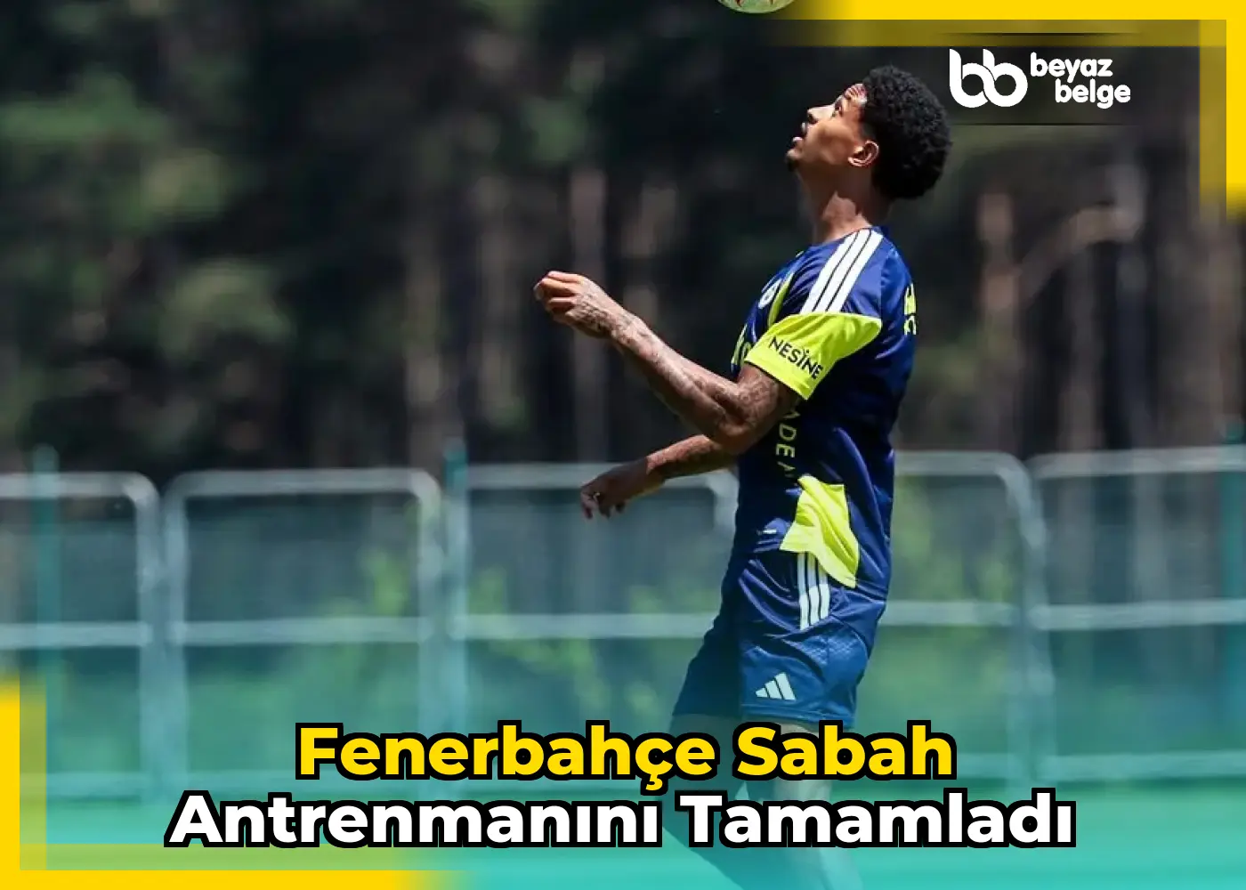 Fenerbahçe sabah antrenmanını tamamladı