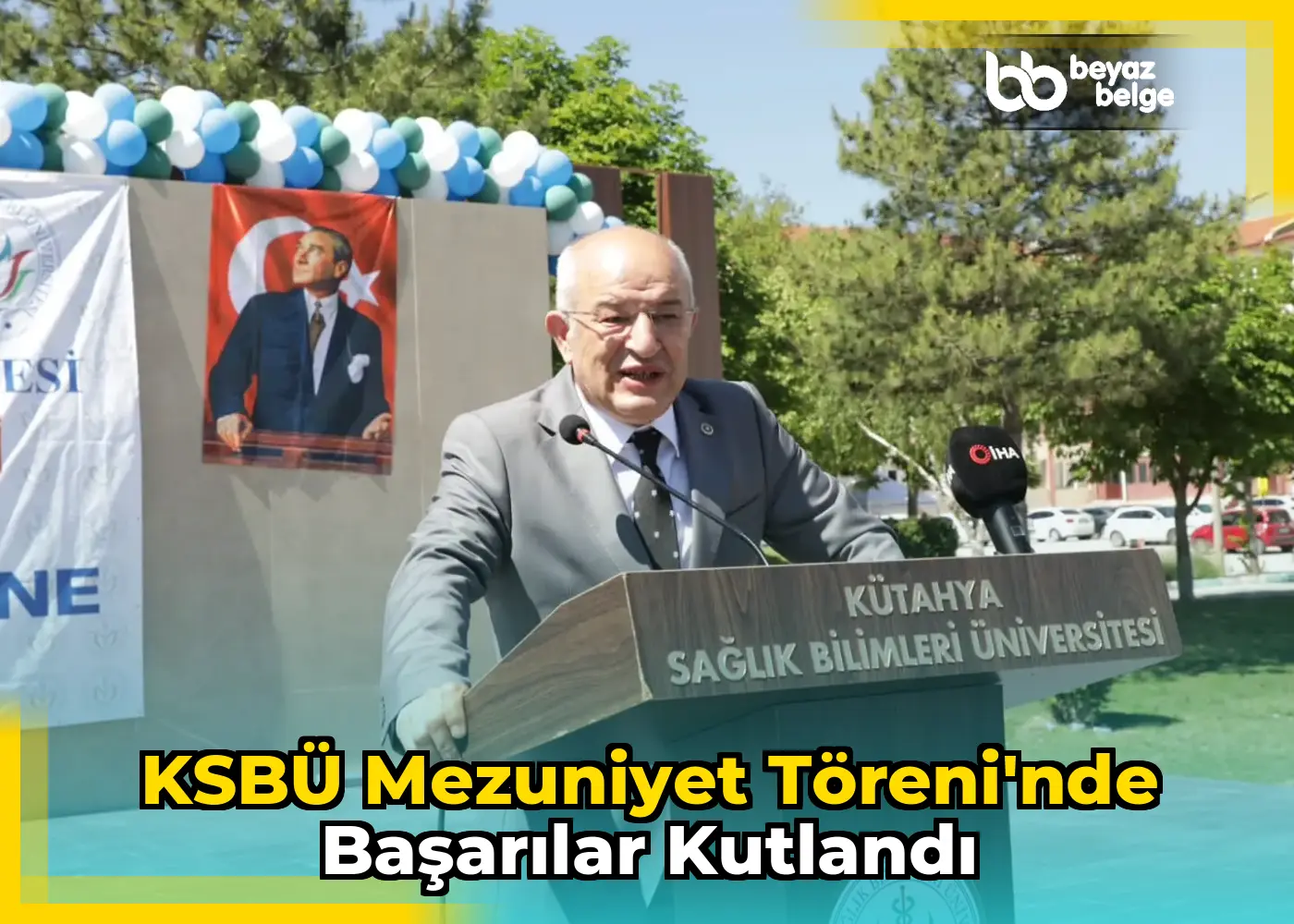 KSBÜ Mezuniyet Töreni'nde Başarılar Kutlandı