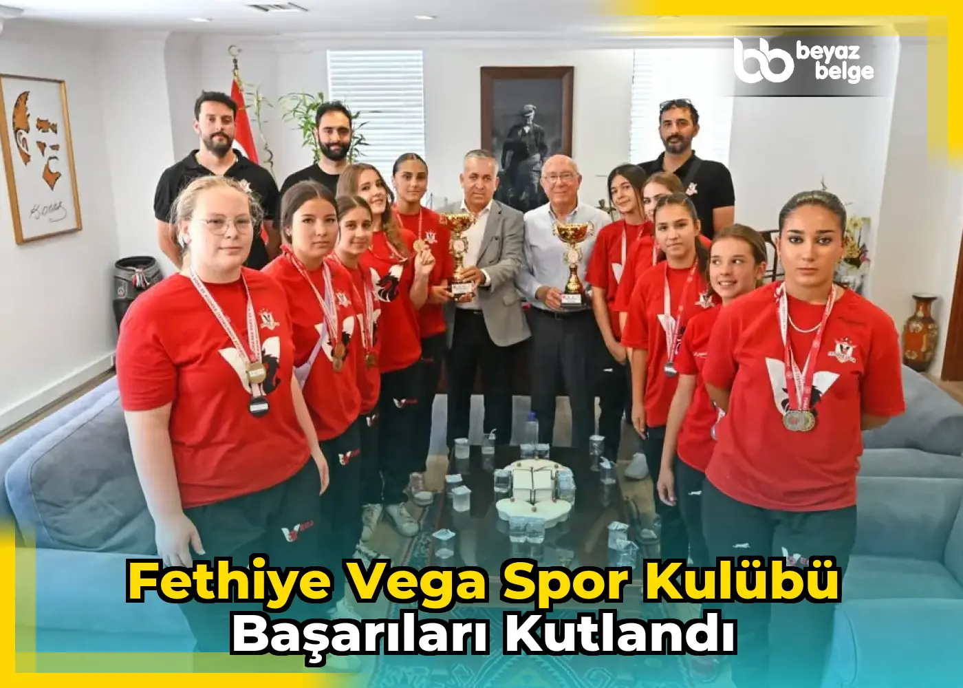 Fethiye Vega Spor Kulübü başarıları kutlandı