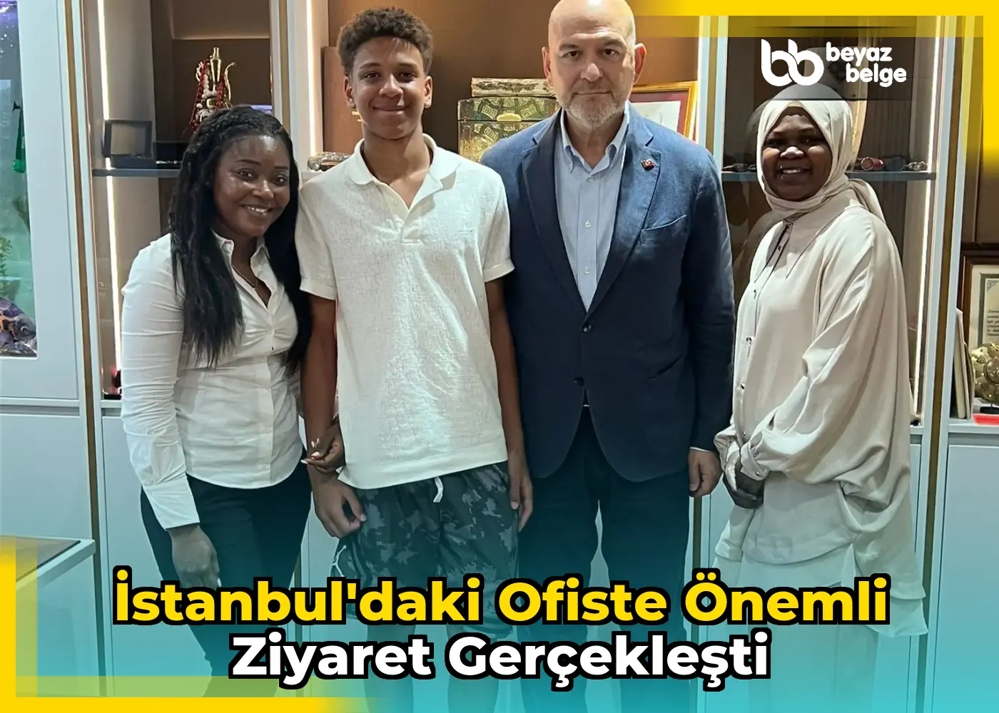 İstanbul'daki ofiste önemli ziyaret gerçekleşti