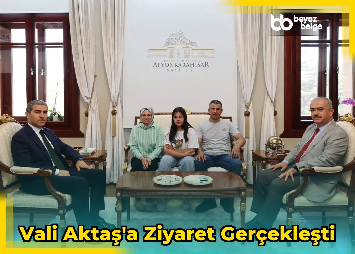 Vali Aktaş'a Ziyaret Gerçekleşti