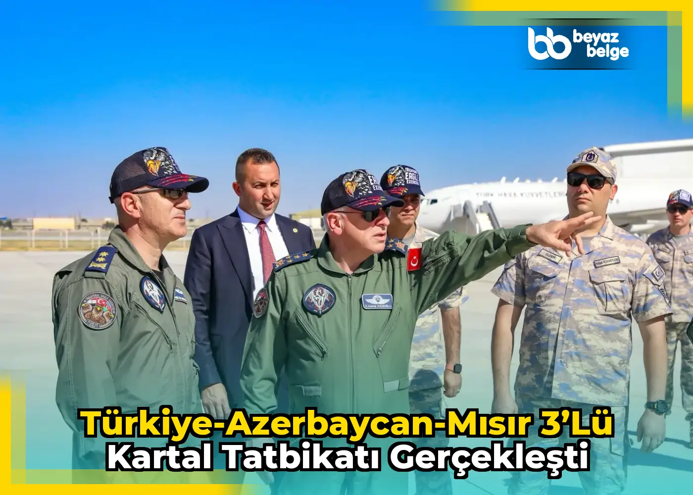 Türkiye-Azerbaycan-Mısır 3’lü Kartal Tatbikatı gerçekleşti