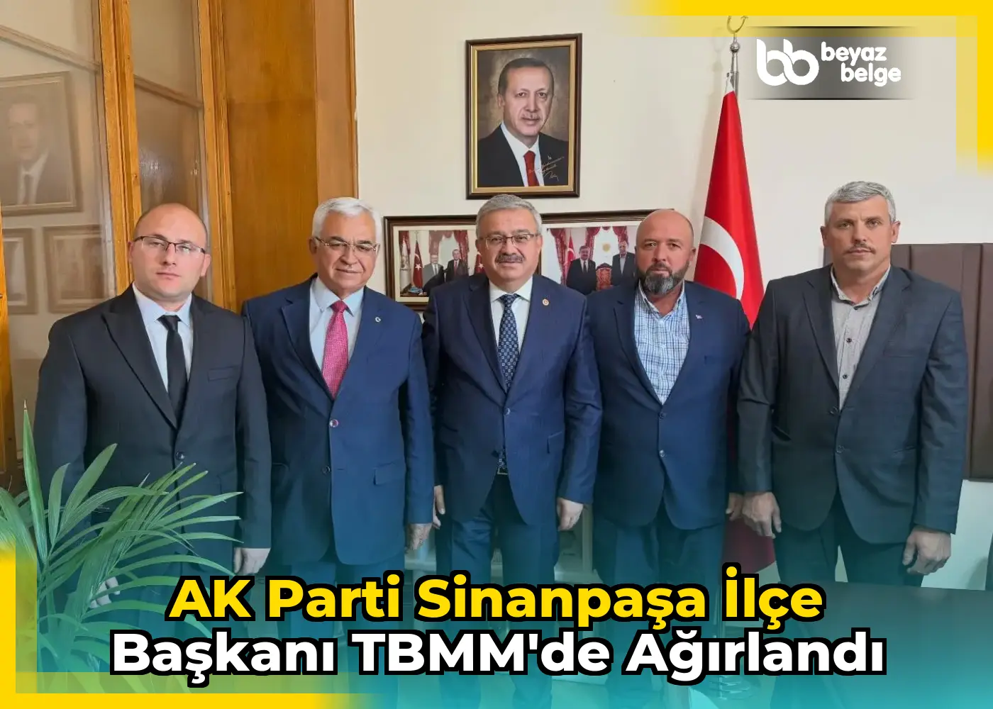 AK Parti Sinanpaşa İlçe Başkanı TBMM'de ağırlandı