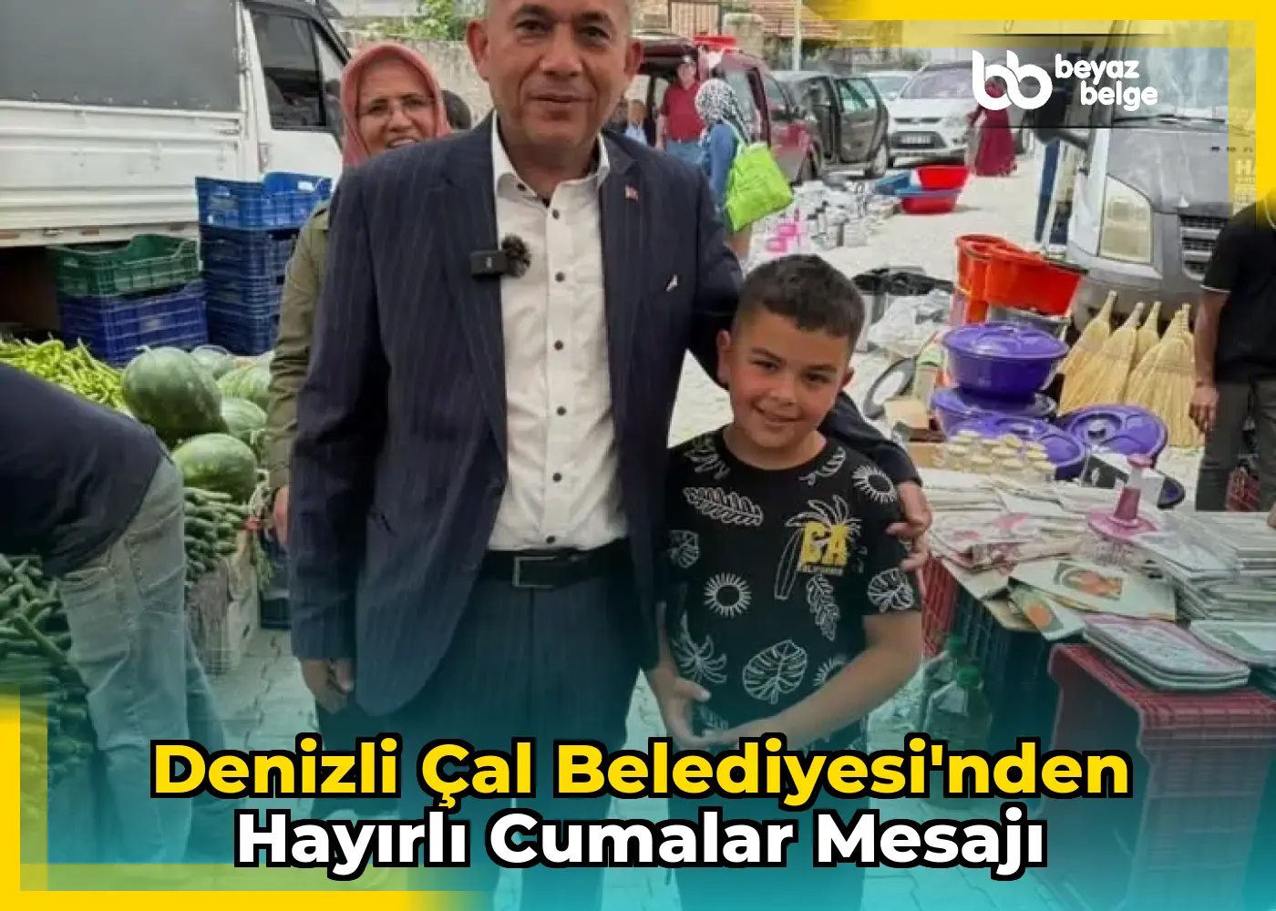 Denizli Çal Belediyesi'nden Hayırlı Cumalar Mesajı