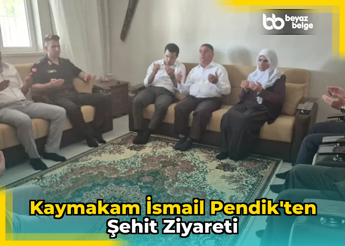 Kaymakam İsmail Pendik'ten Şehit Ziyareti