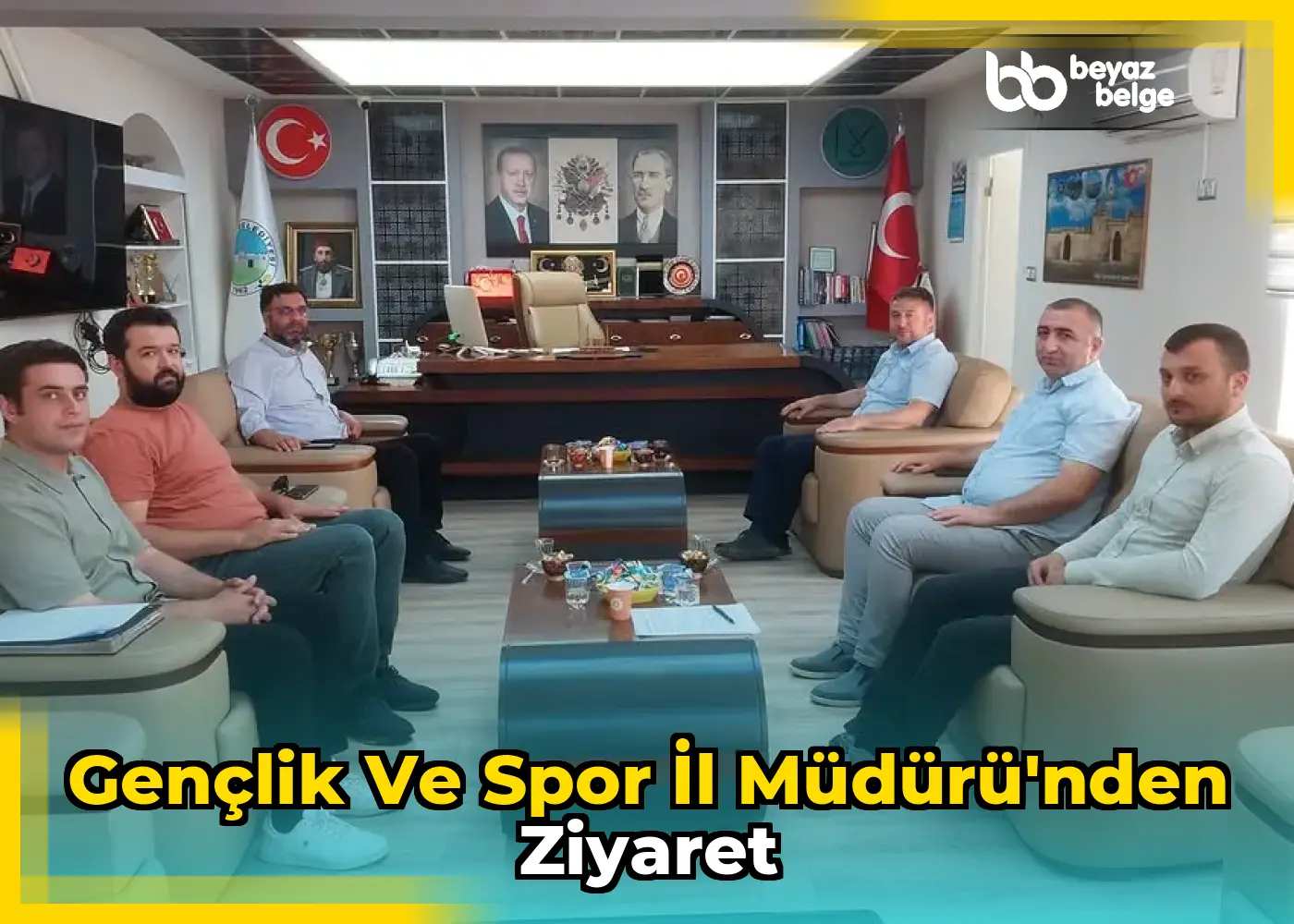 Gençlik ve Spor İl Müdürü'nden ziyaret