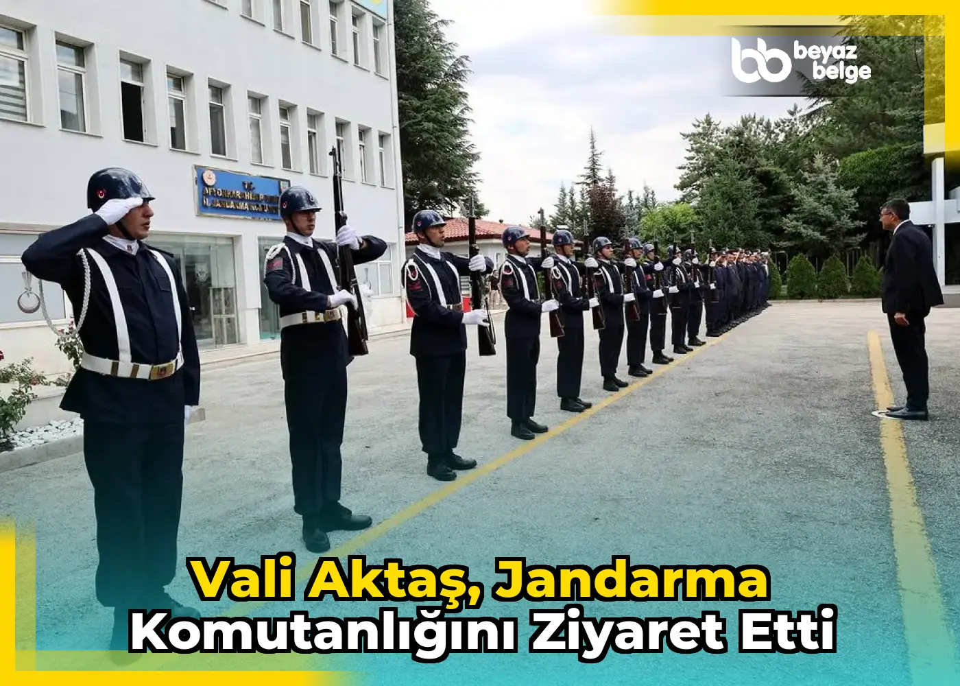 Vali Aktaş, Jandarma Komutanlığını Ziyaret Etti