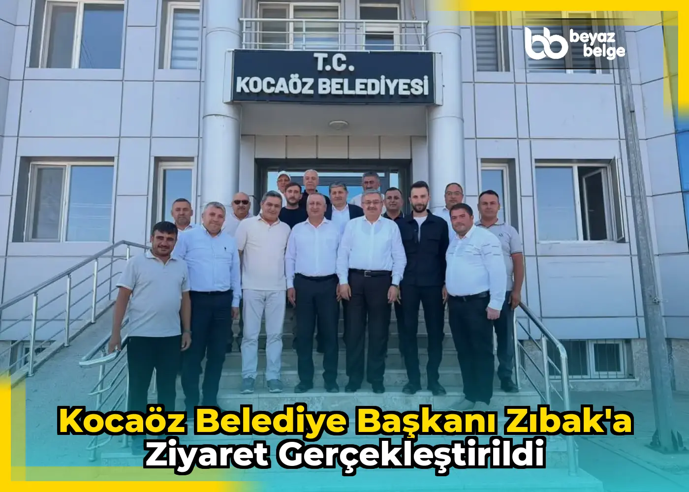 Kocaöz Belediye Başkanı Zıbak'a ziyaret gerçekleştirildi