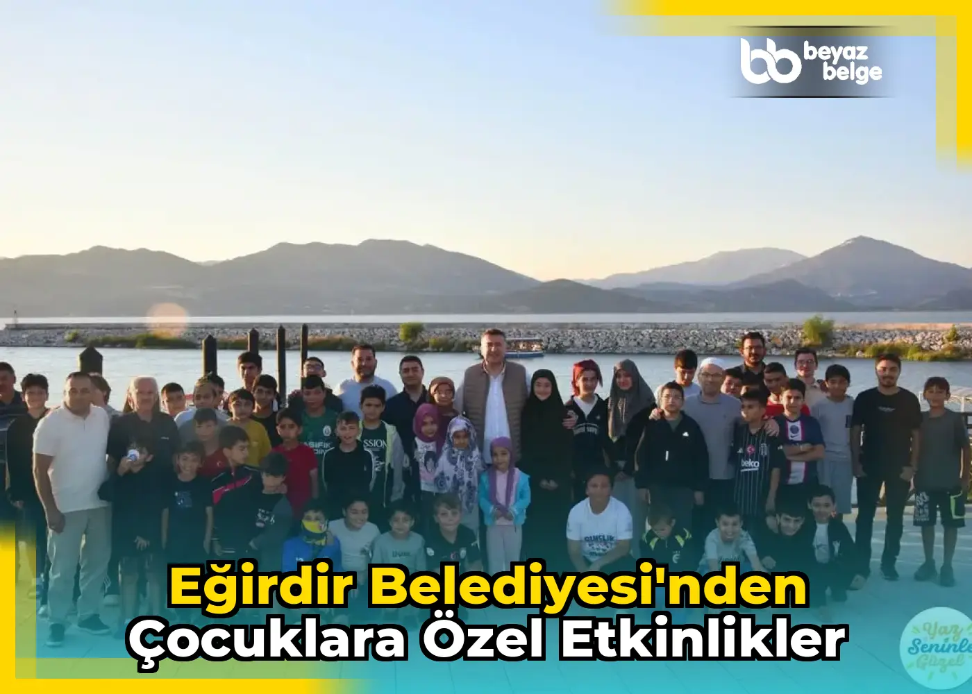Eğirdir Belediyesi'nden çocuklara özel etkinlikler