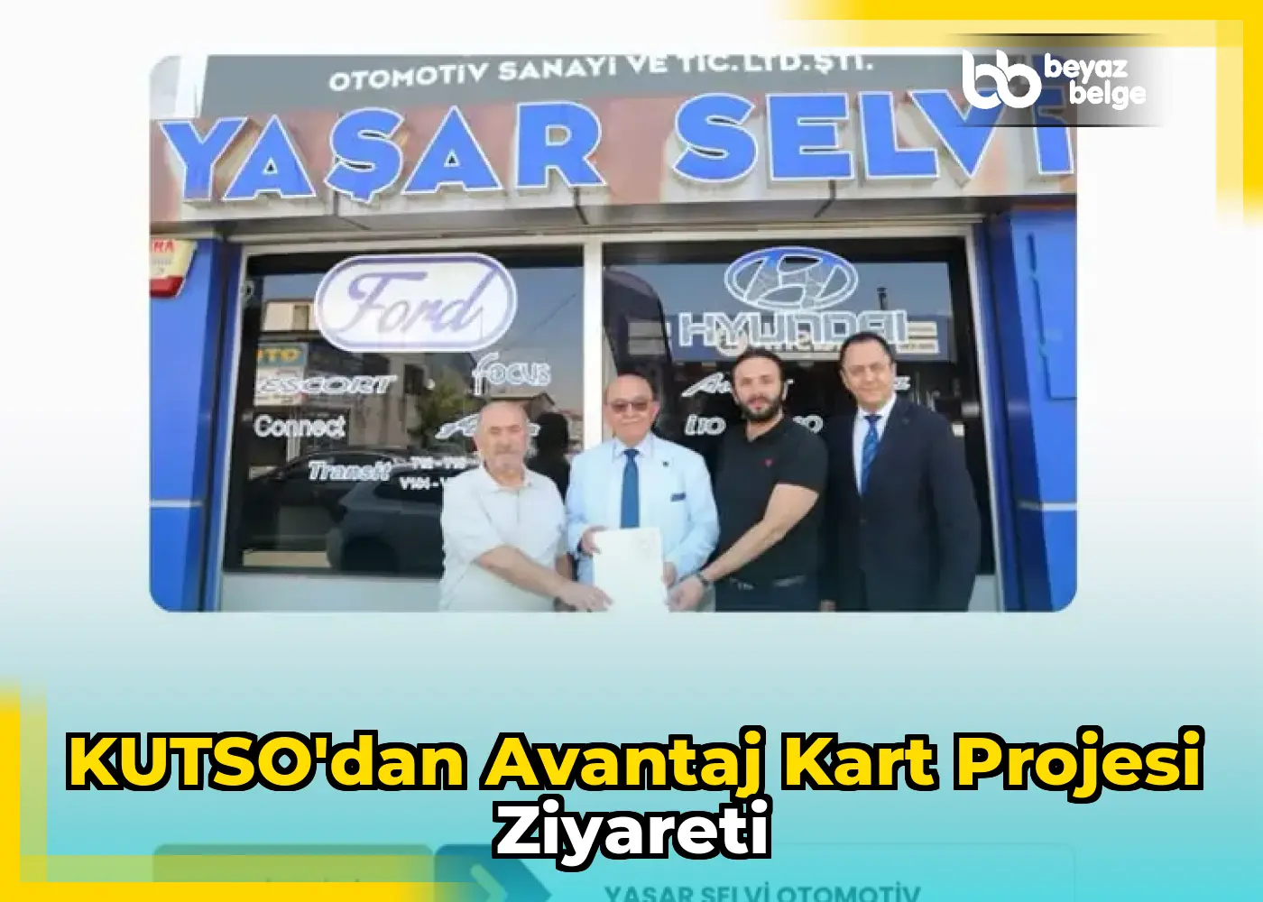 KUTSO'dan Avantaj Kart Projesi Ziyareti