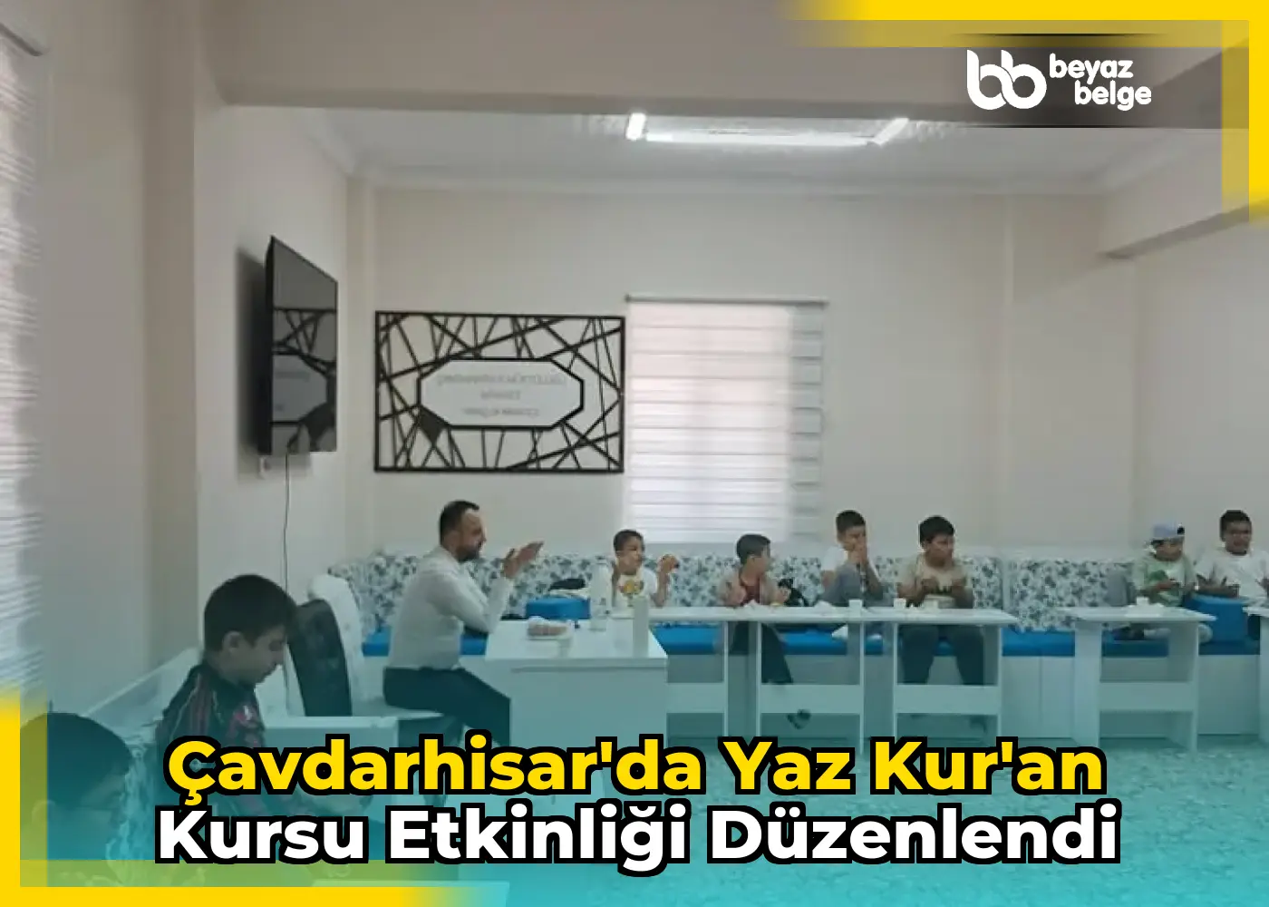 Çavdarhisar'da Yaz Kur'an Kursu Etkinliği Düzenlendi