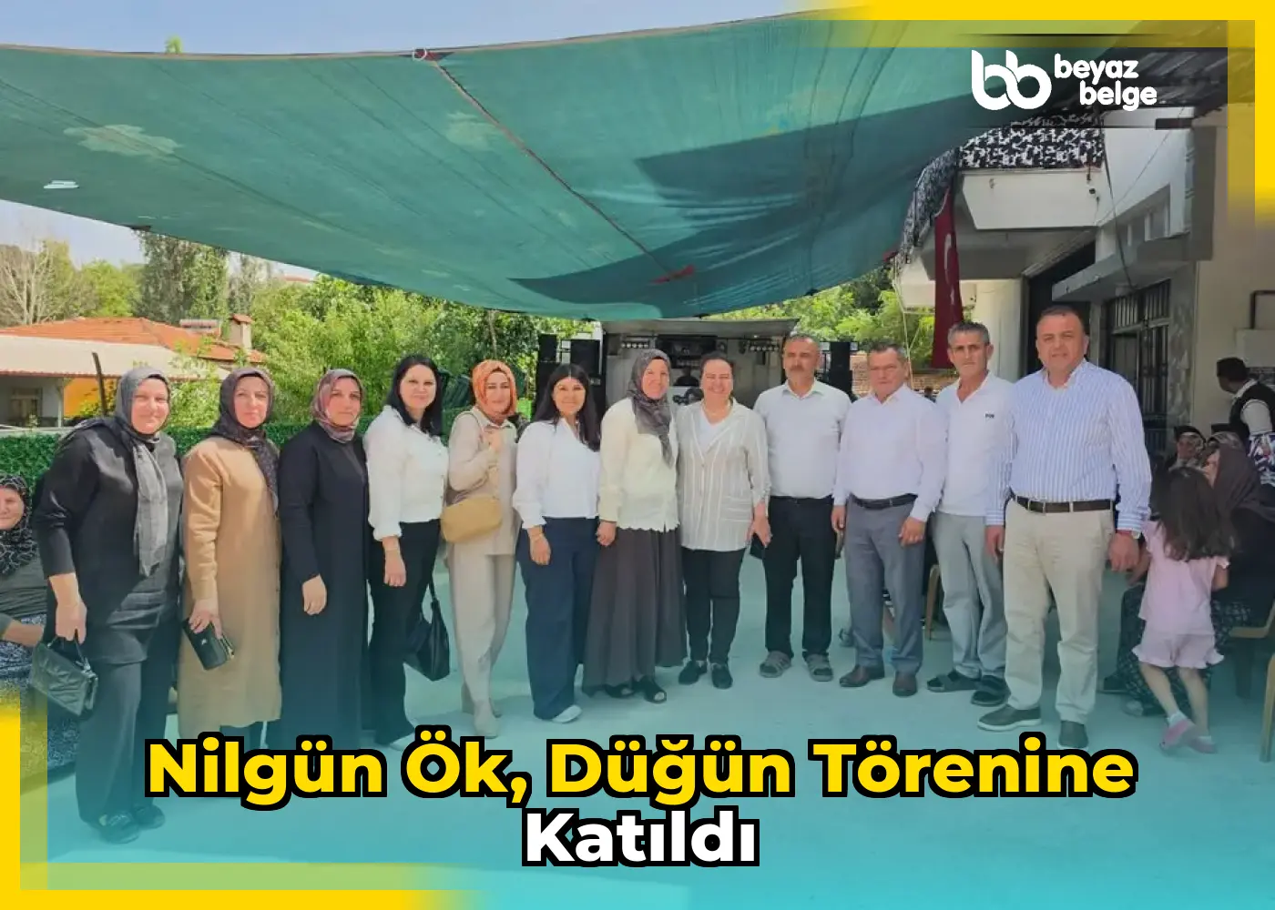 Nilgün Ök, Düğün Törenine Katıldı