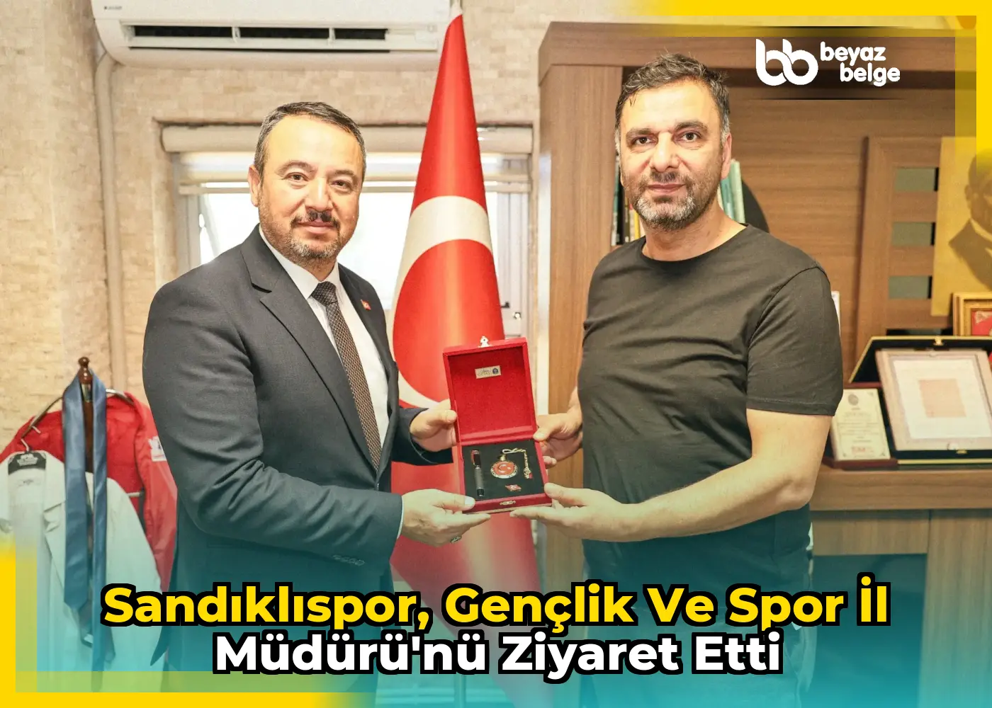 Sandıklıspor, Gençlik ve Spor İl Müdürü'nü Ziyaret Etti