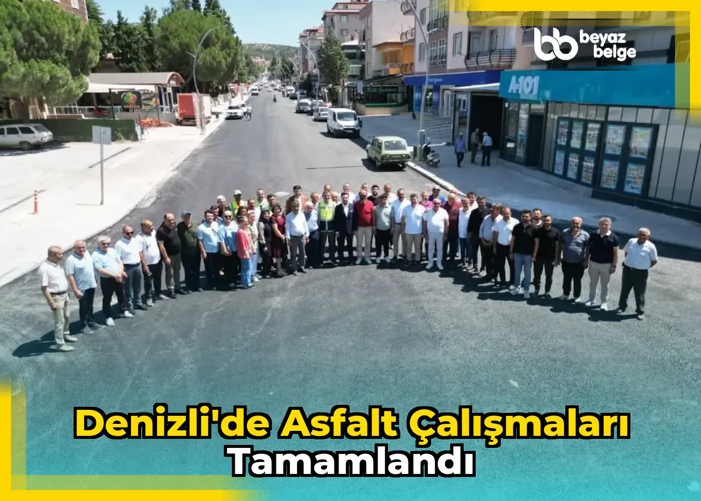 Denizli'de Asfalt Çalışmaları Tamamlandı