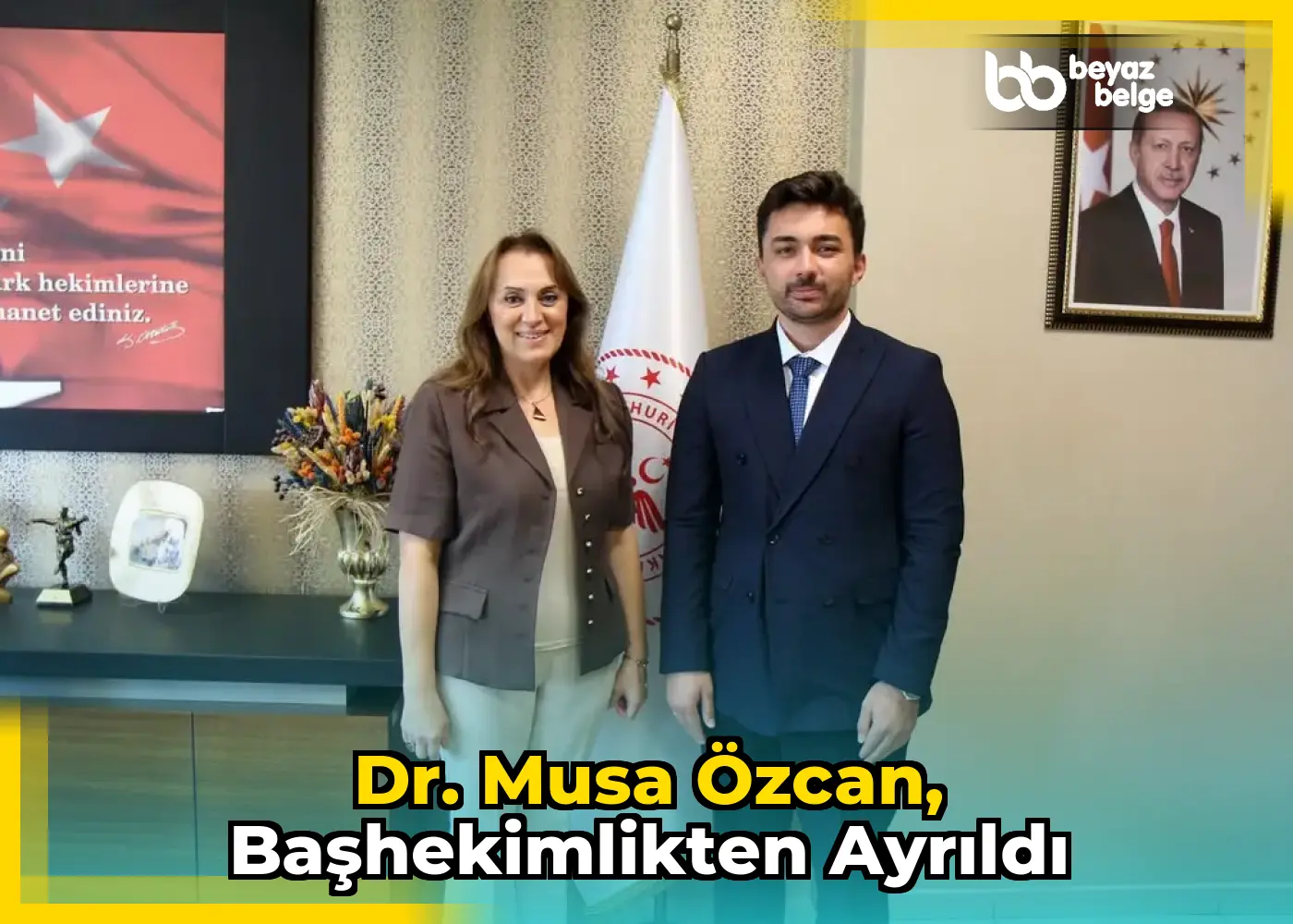 Dr. Musa Özcan, Başhekimlikten ayrıldı