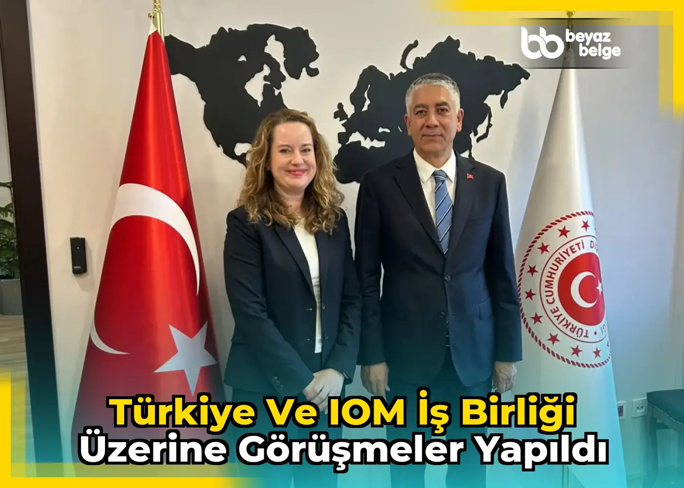 Türkiye ve IOM iş birliği üzerine görüşmeler yapıldı