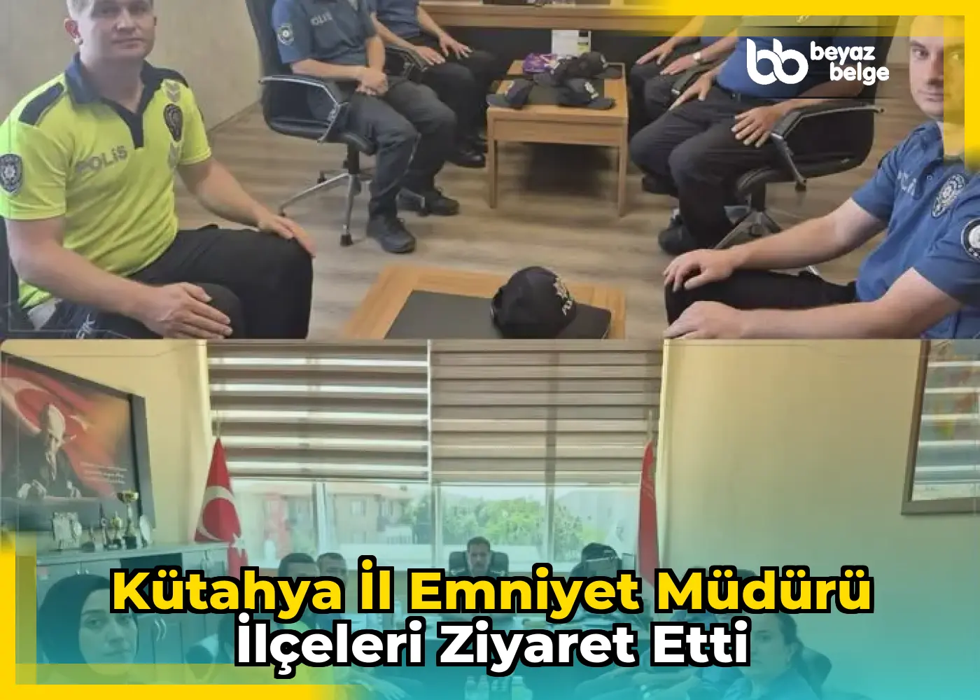 Kütahya İl Emniyet Müdürü ilçeleri ziyaret etti