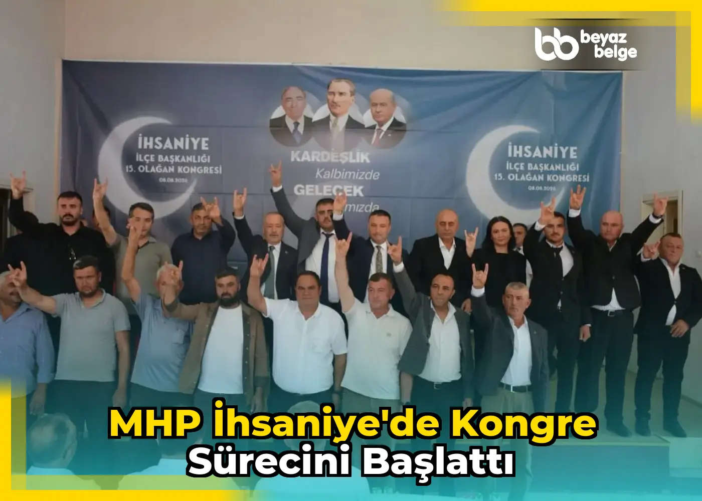 MHP İhsaniye'de kongre sürecini başlattı