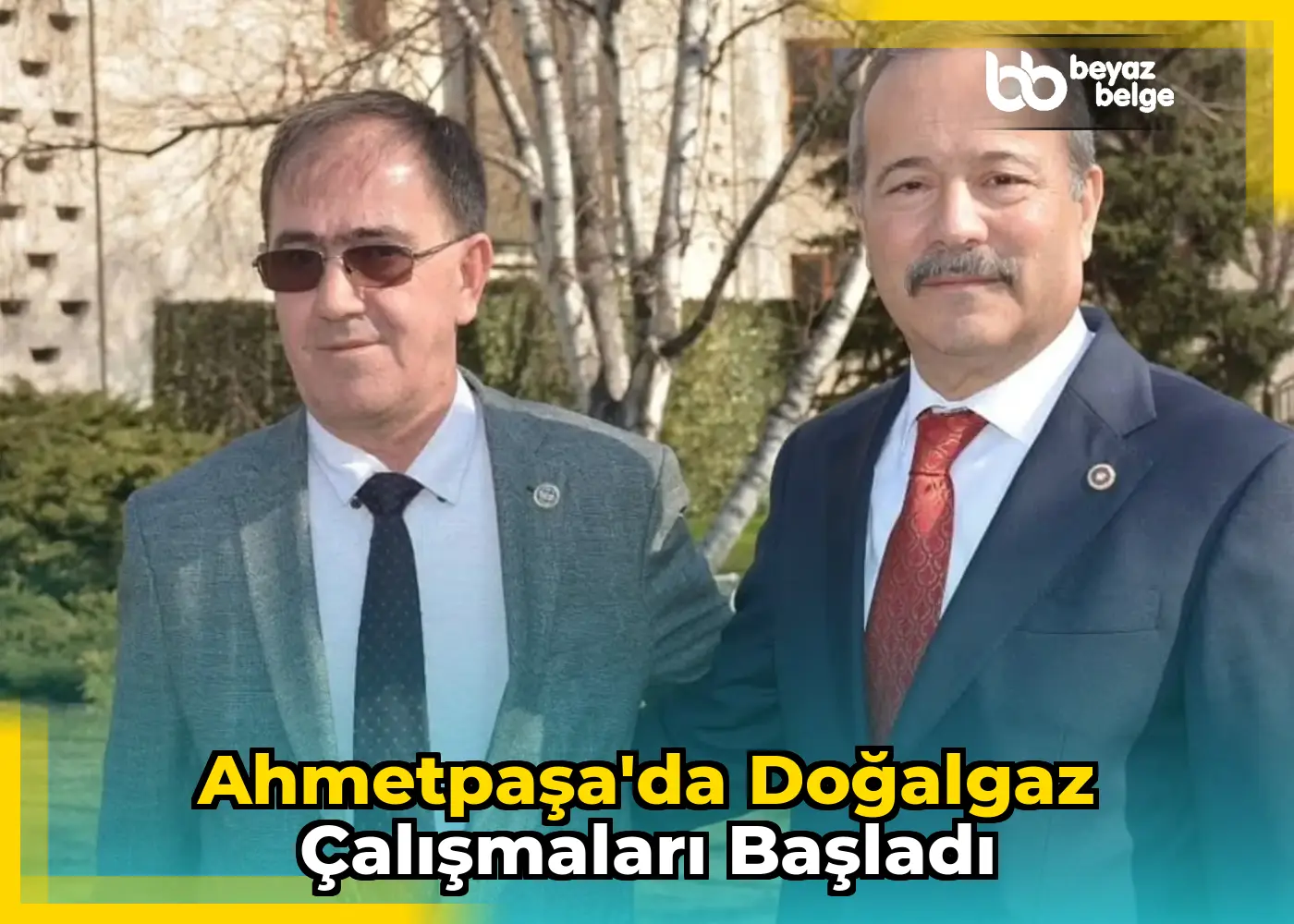 Ahmetpaşa'da doğalgaz çalışmaları başladı