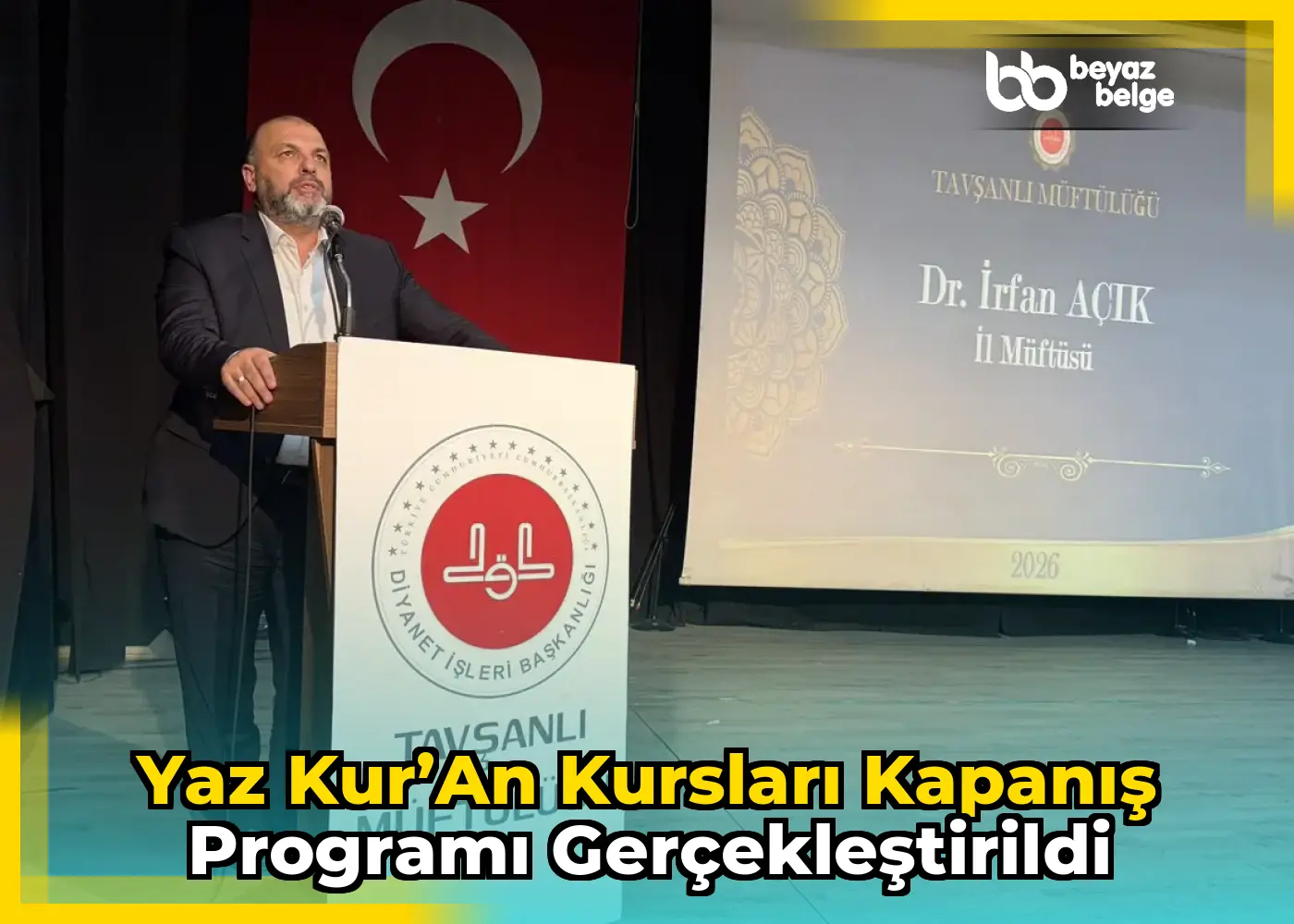 Yaz Kur’an Kursları Kapanış Programı gerçekleştirildi