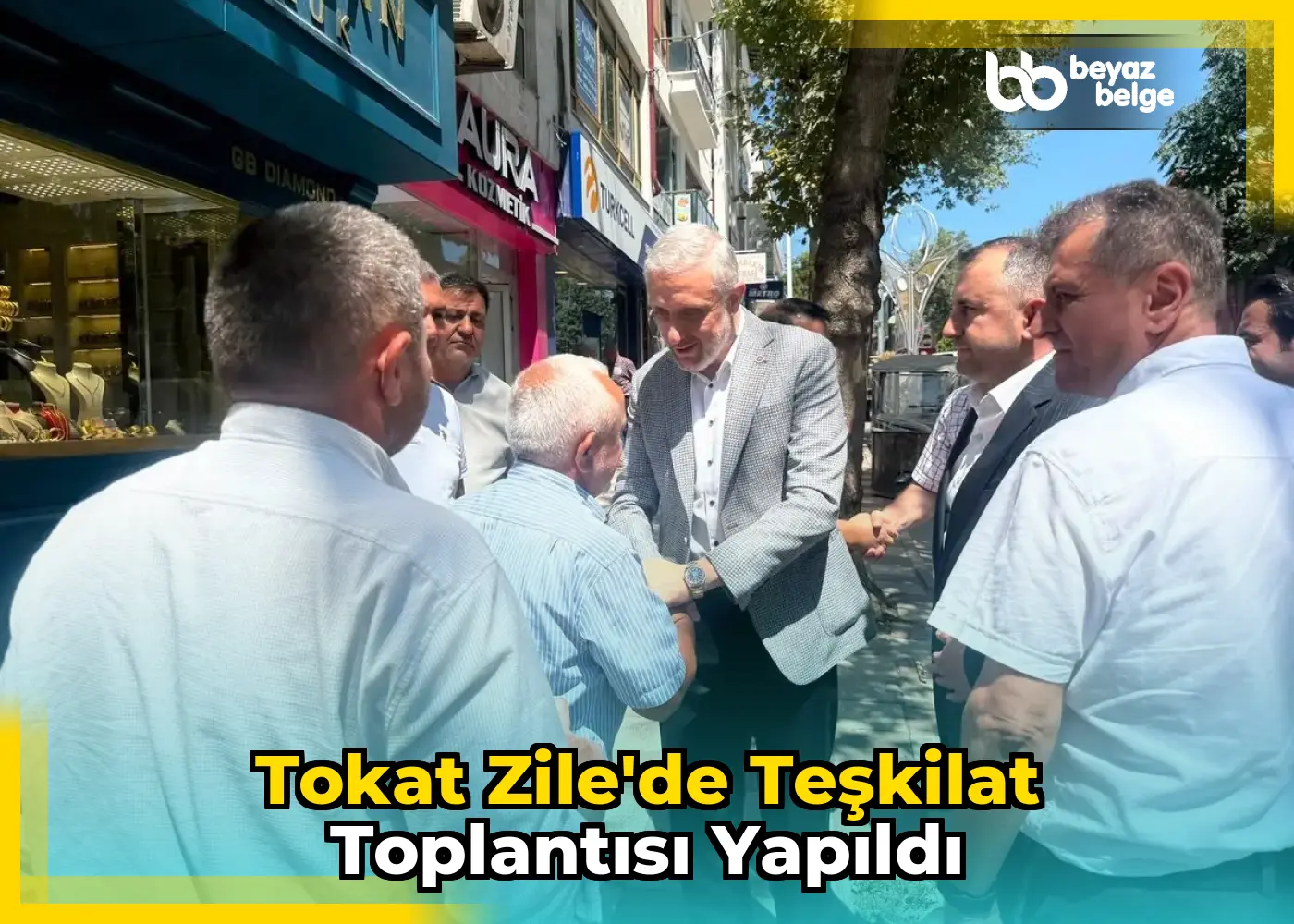 Tokat Zile'de teşkilat toplantısı yapıldı