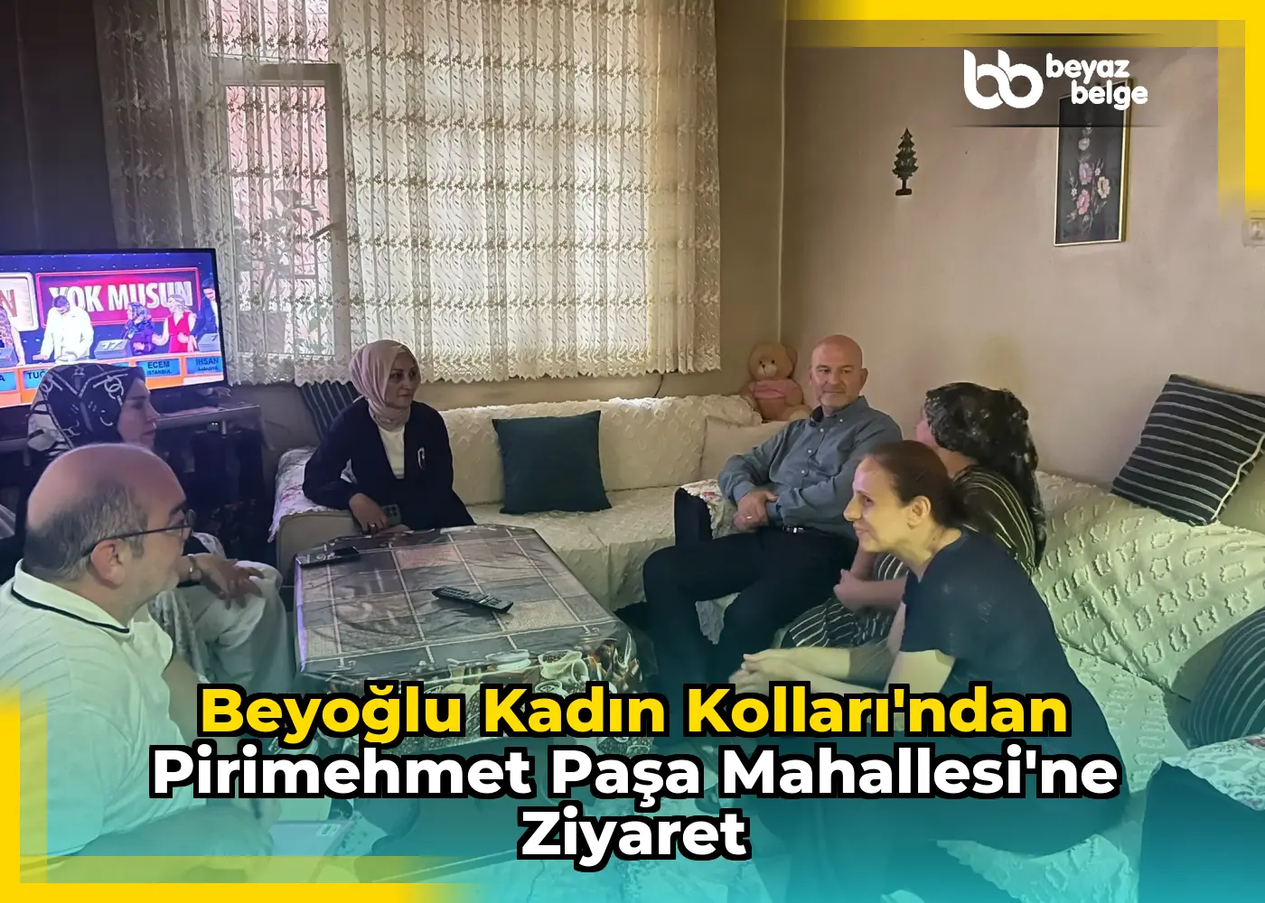 Beyoğlu Kadın Kolları'ndan Pirimehmet Paşa Mahallesi'ne ziyaret
