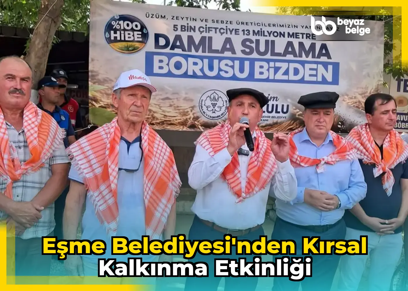 Eşme Belediyesi'nden kırsal kalkınma etkinliği