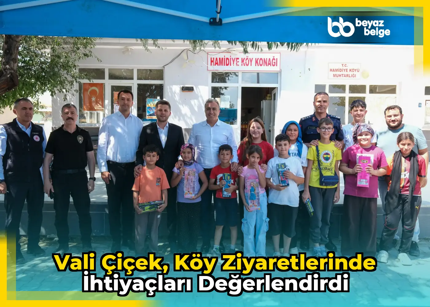 Vali Çiçek, Köy Ziyaretlerinde İhtiyaçları Değerlendirdi