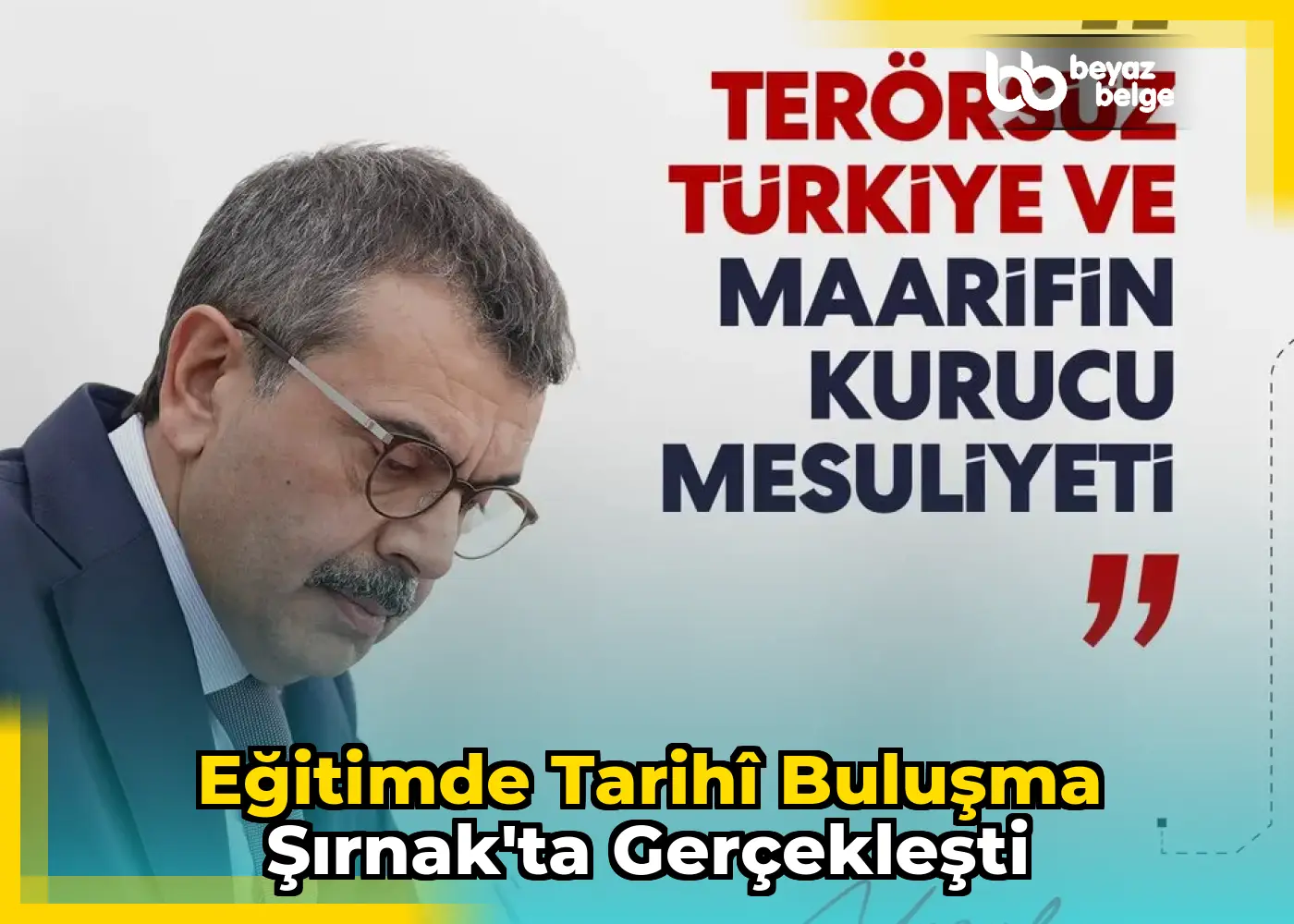 Eğitimde Tarihî Buluşma Şırnak'ta Gerçekleşti