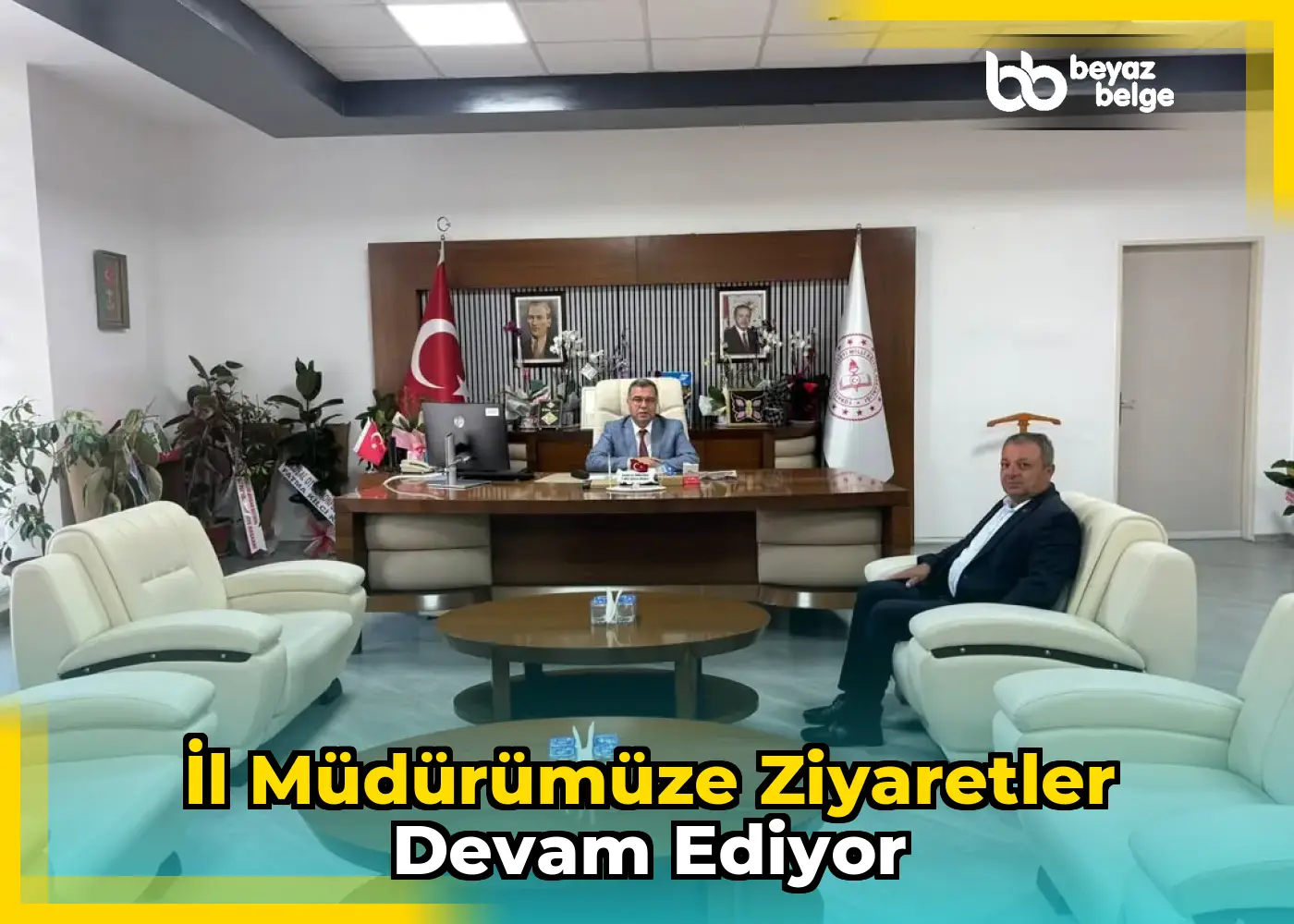 İl Müdürümüze Ziyaretler Devam Ediyor