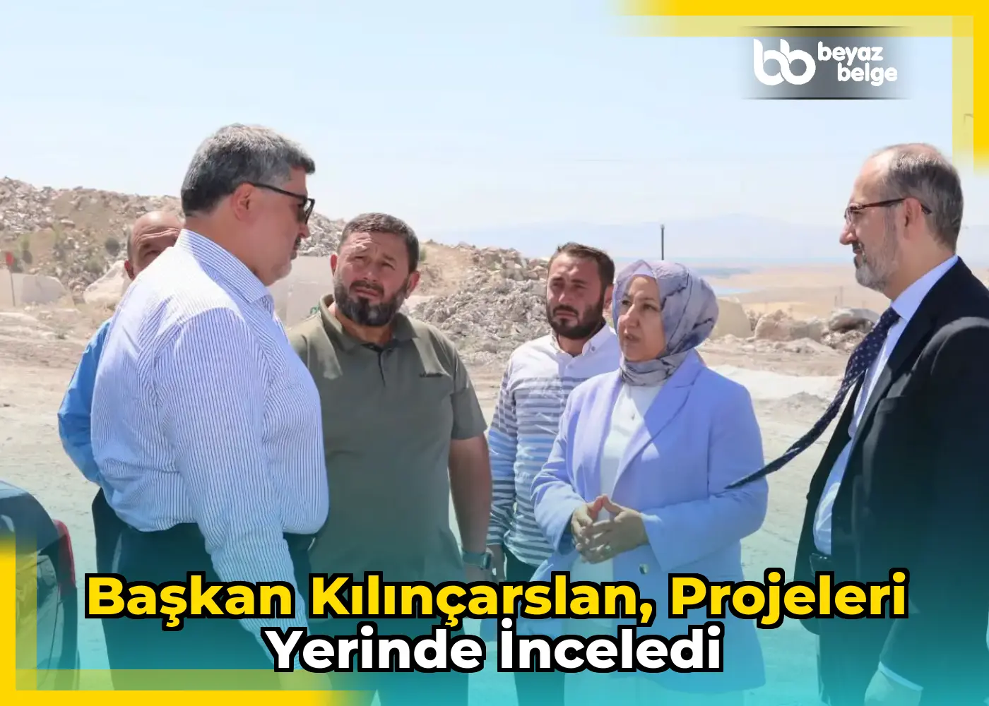 Başkan Kılınçarslan, projeleri yerinde inceledi