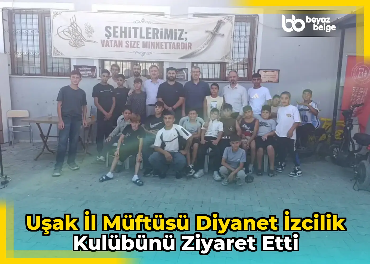 Uşak İl Müftüsü Diyanet İzcilik Kulübünü Ziyaret Etti