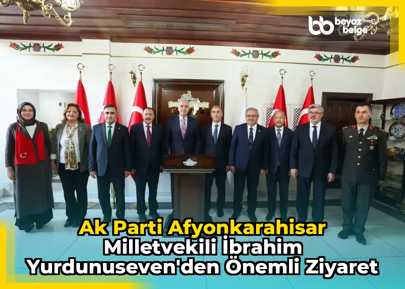 Ak Parti Afyonkarahisar Milletvekili İbrahim Yurdunuseven'den Önemli Ziyaret