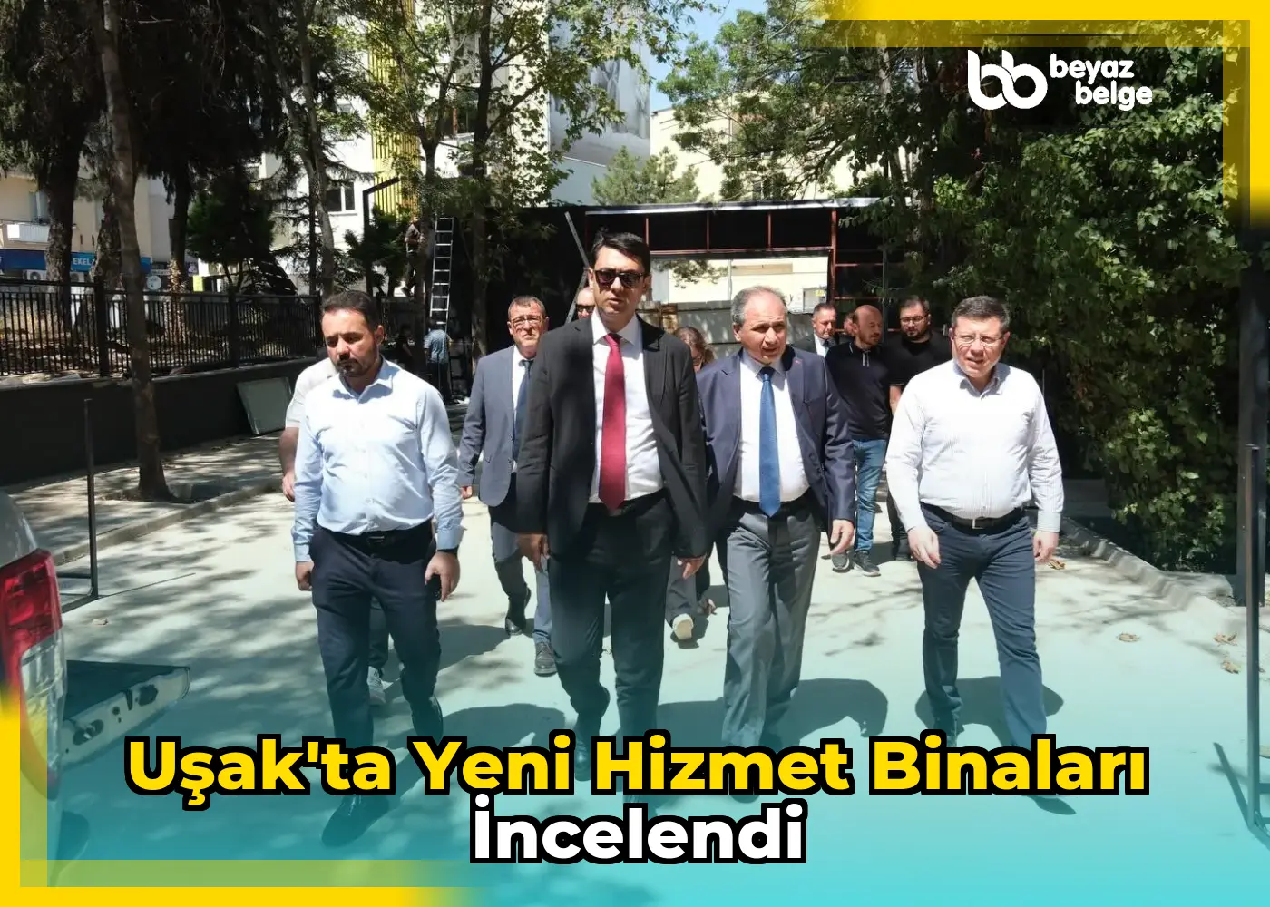 Uşak'ta Yeni Hizmet Binaları İncelendi