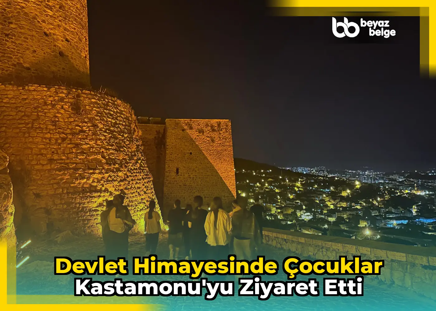 Devlet himayesinde çocuklar Kastamonu'yu ziyaret etti