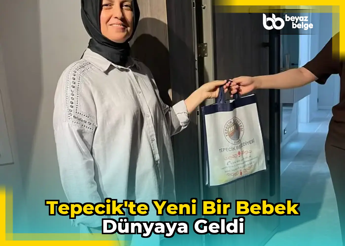 Tepecik'te yeni bir bebek dünyaya geldi