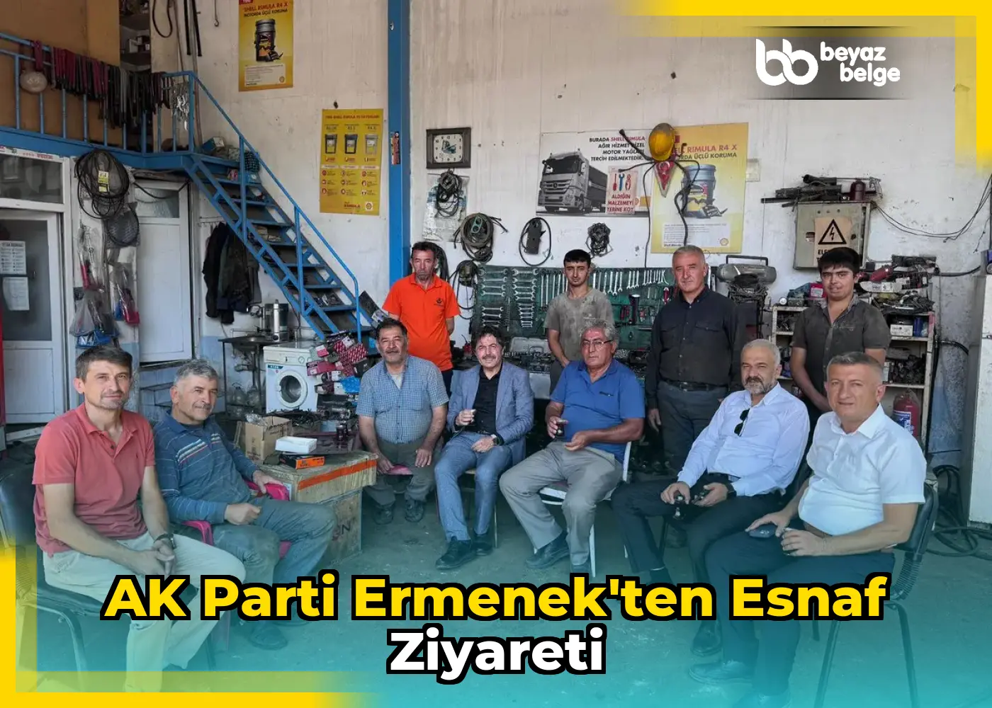 AK Parti Ermenek'ten Esnaf Ziyareti