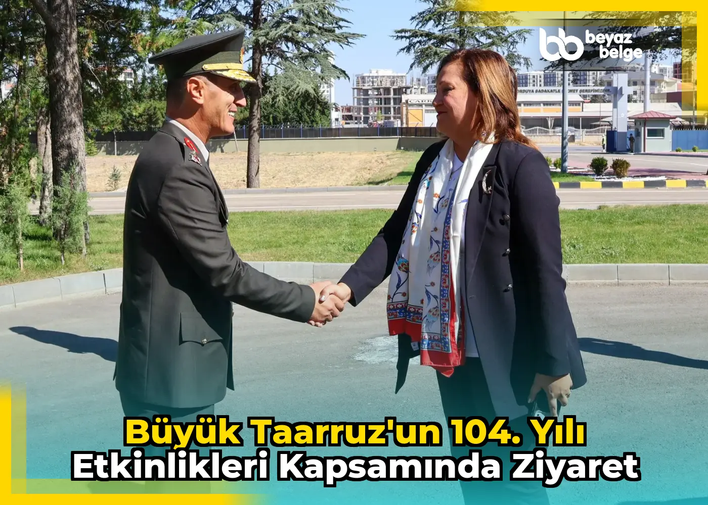 Büyük Taarruz'un 104. yılı etkinlikleri kapsamında ziyaret