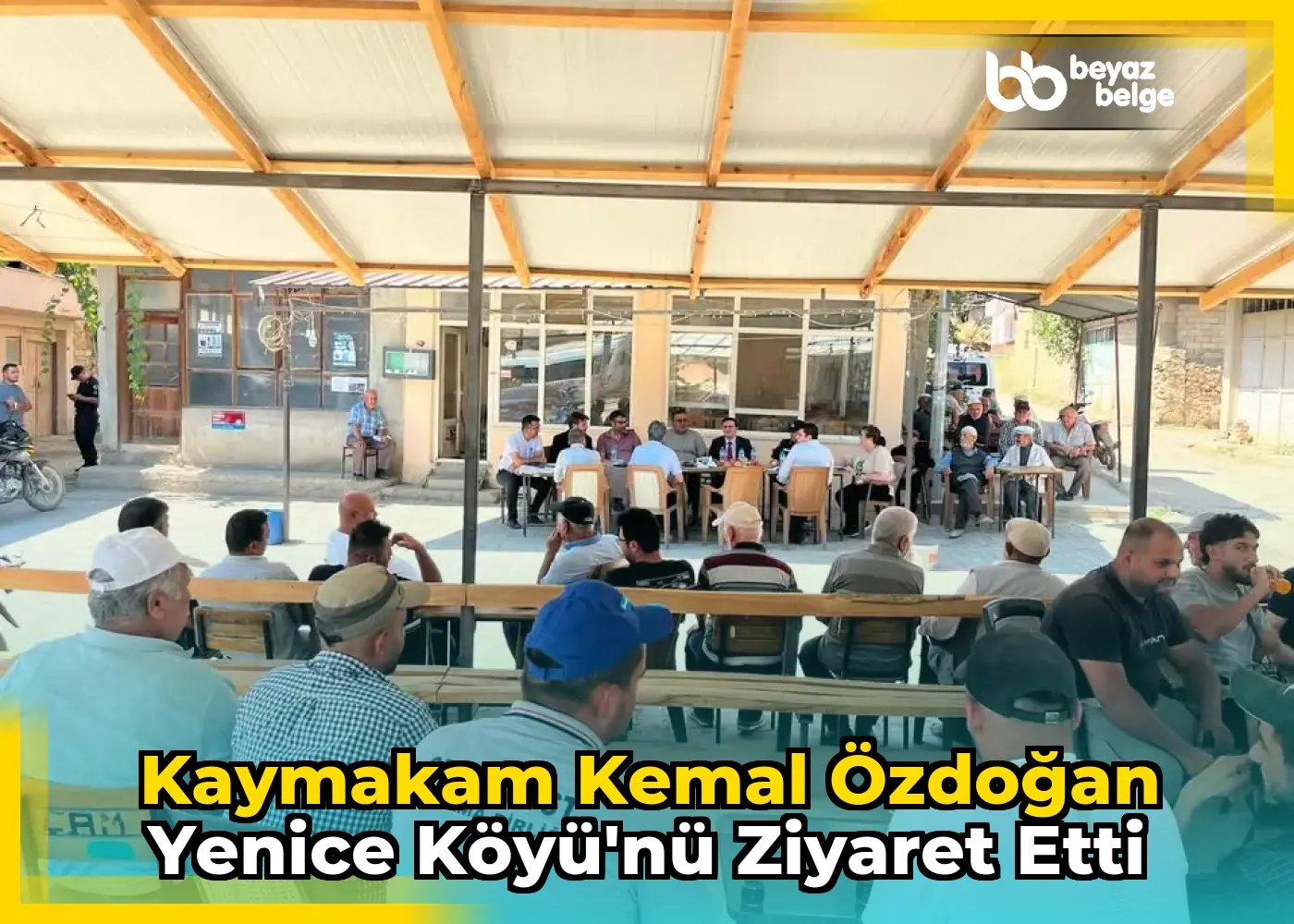 Kaymakam Kemal Özdoğan Yenice Köyü'nü Ziyaret Etti