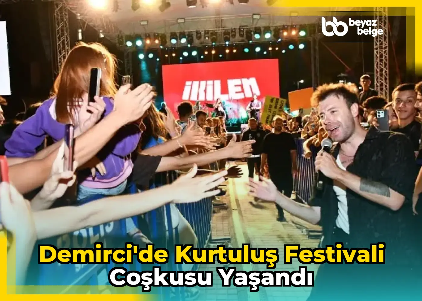 Demirci'de Kurtuluş Festivali Coşkusu Yaşandı