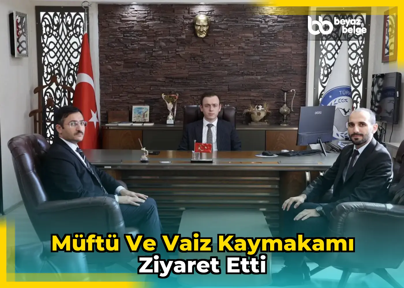 Müftü ve Vaiz Kaymakamı Ziyaret Etti