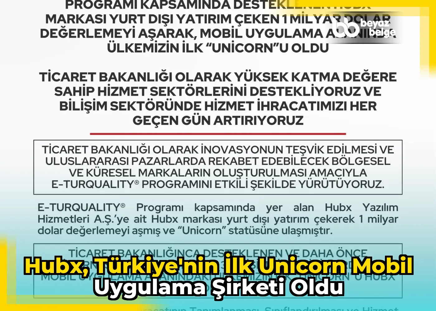 HubX, Türkiye'nin İlk Unicorn Mobil Uygulama Şirketi Oldu