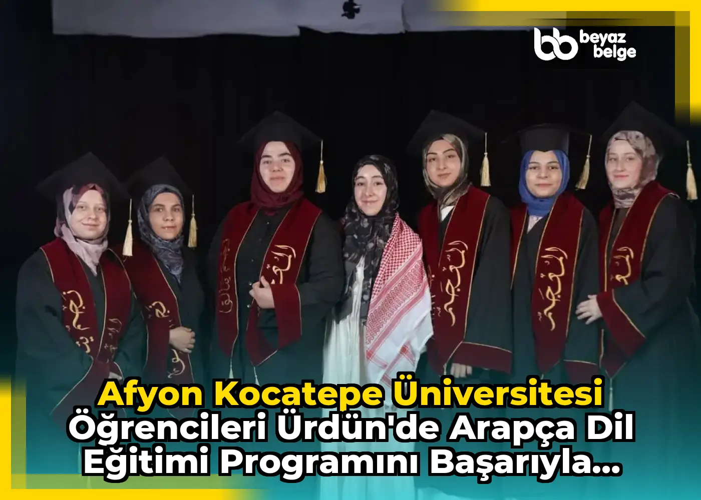 Afyon Kocatepe Üniversitesi Öğrencileri Ürdün'de Arapça Dil Eğitimi Programını Başarıyla Tamamladı