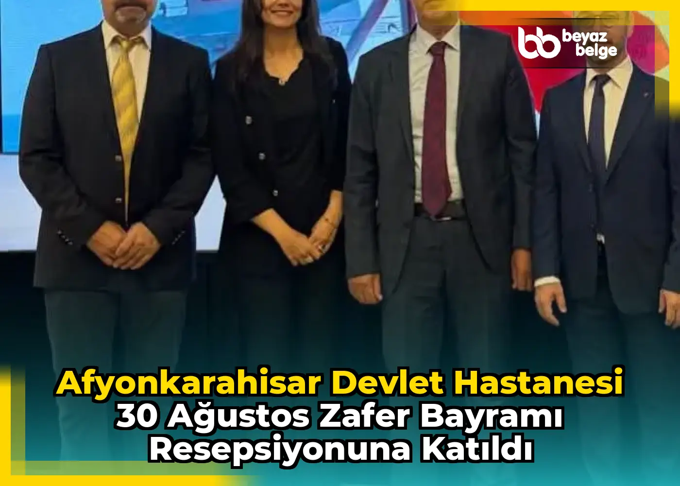 Afyonkarahisar Devlet Hastanesi 30 Ağustos Zafer Bayramı Resepsiyonuna Katıldı